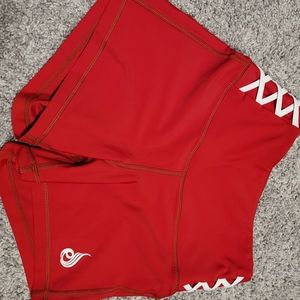 Ryder Wear Red Stripe Shorts